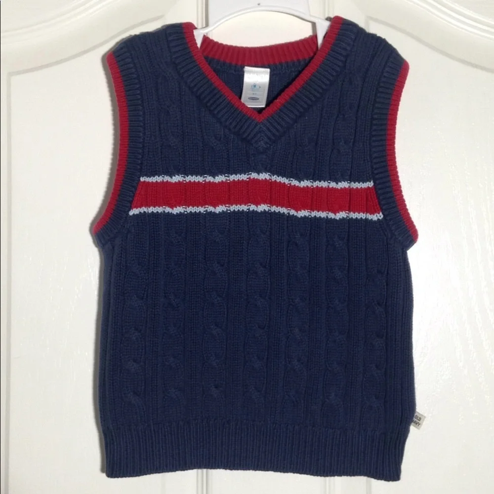 FINAL MARKDOWN Little Boy's Old Navy Toddler Vest 4t